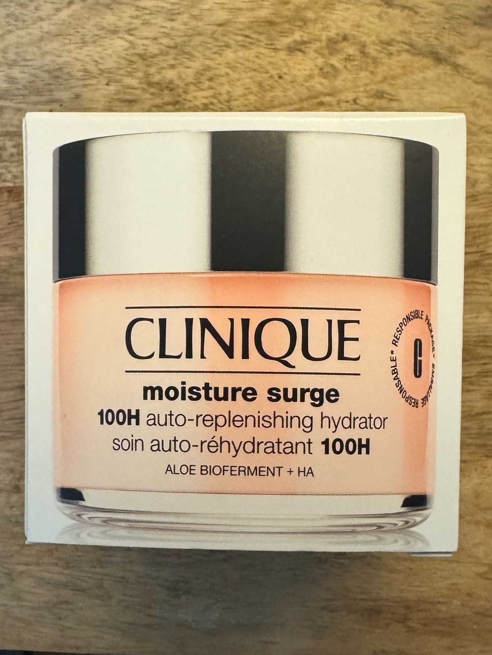 Clinique Moisture Surge Hydrator Jar - Pink and Silver